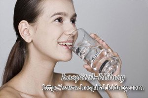 CKD-patienter drikke masser af vand er god eller ej